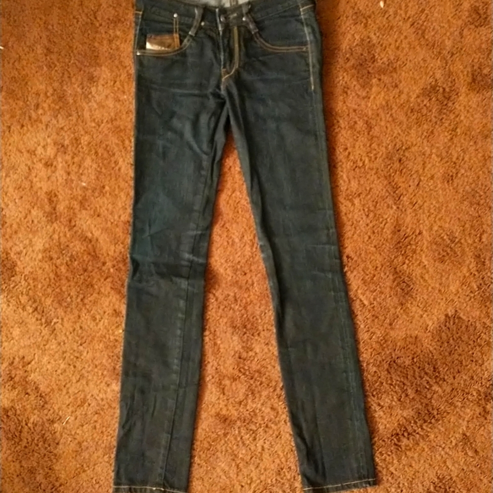 Diesel Clush Low Rise Stretch Jeans